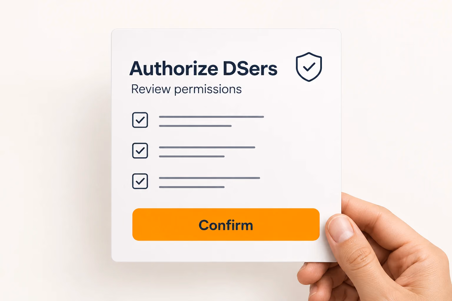 Reviewing the Amazon permission request and confirming authorization for DSers.